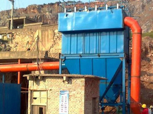 新疆矿山原料破碎系统除尘器